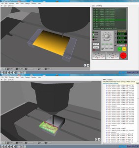 Screenshot von CNC Simulator
